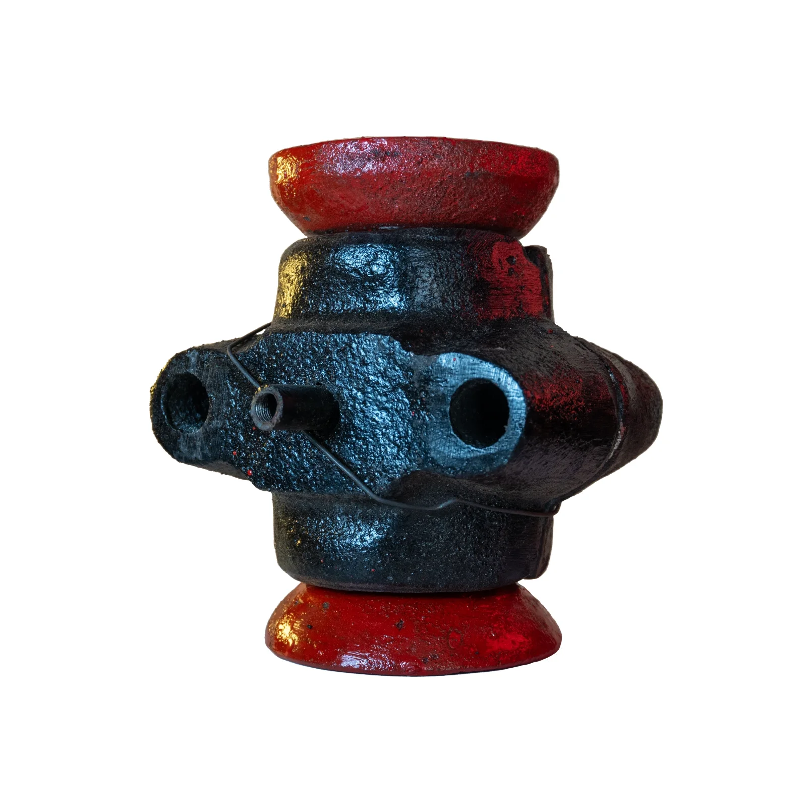 Chumacera Pulidor Inter Agro 7" en hierro colado, fabricada por FUNDEMETAL HMF S.A.S