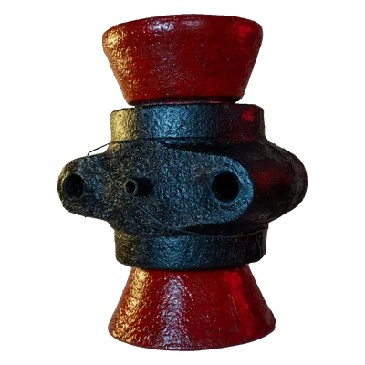 Chumacera Tipo Pesado 9" en hierro colado, fabricada por FUNDEMETAL HMF S.A.S
